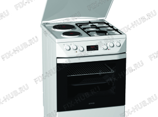 Плита (духовка) Gorenje K67120BW (282312, K24A2-144VM) - Фото